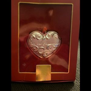 Lenox Opal Innocence Our First Christmas ornament